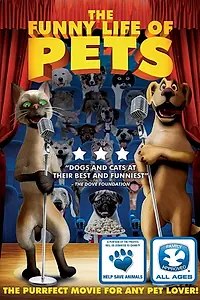 Главный постер мультфильма «The Funny Life of Pets (2016)»
