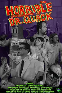 Главный постер фильма «The Horrible Experiments of Dr Quack (2016)»