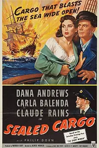 Главный постер фильма «Запечатанный груз (1951)»