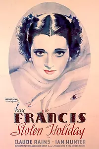 Постер к фильму «Stolen Holiday (1937)»