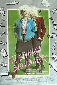 Главный постер фильма «Två solkiga blondiner (1984)»