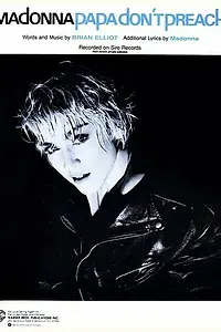 Главный постер фильма «Madonna: Papa Don't Preach (1986)»