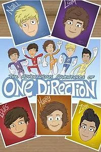 Главный постер мультфильма «Приключения One Direction (2012)»