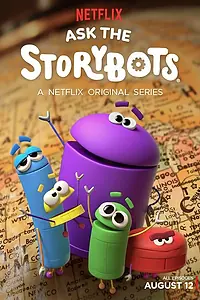 Постер к мультсериалу «Спроси у Сториботов (2016 - 2019)»