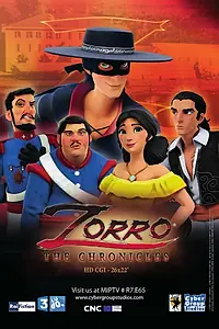 Главный постер мультсериала «Хроники Зорро (2015 - 2016)»