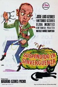 Главный постер фильма «Suspendido en sinvergüenza (1963)»
