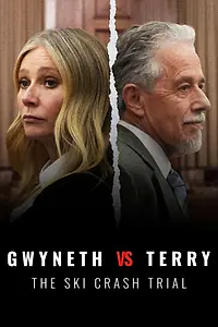 Главный постер сериала «Гвинет против Терри: Процесс о лыжном столкновении (2023)»