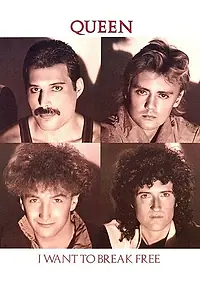 Главный постер фильма «Queen: I Want to Break Free (1984)»