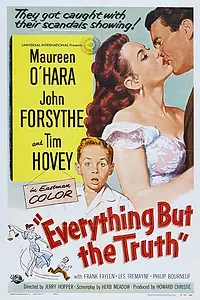 Главный постер фильма «Everything But the Truth (1956)»