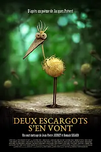 Главный постер мультфильма «Deux escargots s'en vont (2017)»