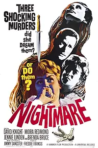 Главный постер фильма «Ночной кошмар (1964)»