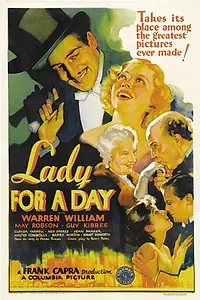 Главный постер фильма «Леди на один день (1933)»