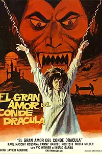 Главный постер фильма «Большая любовь графа Дракулы (1973)»