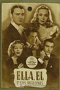 Главный постер фильма «Она, он и его миллионы (1944)»