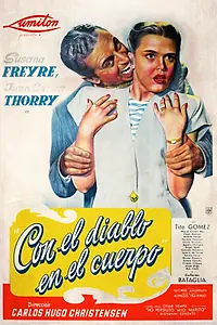 Главный постер фильма «С дьяволом в теле (1947)»