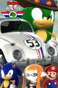 Постер к фильму «Herbie Races Again (2017)»