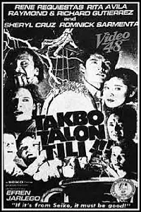 Главный постер фильма «Takbo... Talon... Tili!!! (1992)»