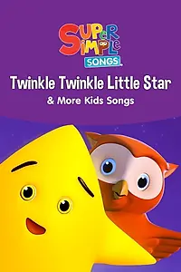 Главный постер мультфильма «Twinkle Twinkle Little Star & More Kids Songs: Super Simple Songs (2017)»