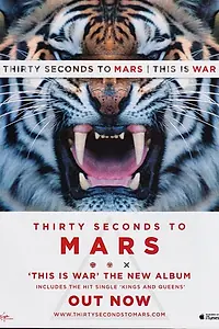 Постер к фильму «30 Seconds to Mars: This Is War (2011)»