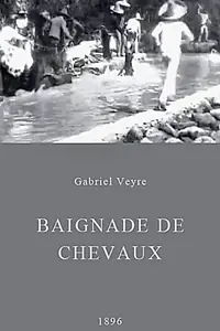 Главный постер фильма «Купание лошадей (1896)»