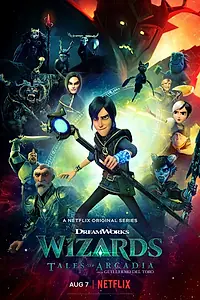 Постер к мультсериалу «Маги: Истории Аркадии (2020)»