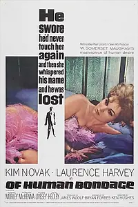Главный постер фильма «Бремя страстей человеческих (1964)»