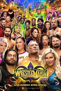 Главный постер фильма «WWE РестлМания 34 (2018)»