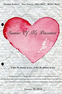 Постер к фильму «Summer of My Discontent (2018)»