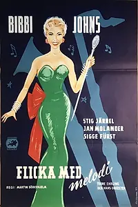 Постер к фильму «Flicka med melodi (1954)»