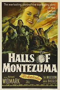 Главный постер фильма «Дворцы Монтесумы (1951)»