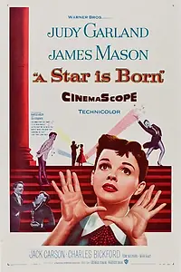 Главный постер фильма «Звезда родилась (1954)»