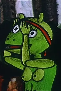 Постер к мультфильму «Le crapaud chez ses beaux-parents 2: L'orange blanche (1992)»