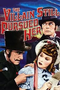 Главный постер фильма «Ее по-прежнему преследует негодяй (1940)»