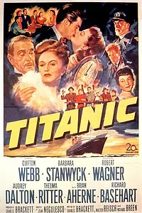Главный постер фильма «Титаник (1953)»
