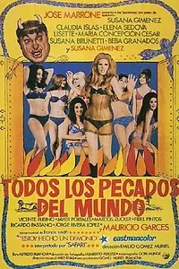 Главный постер фильма «Todos los pecados del mundo (1972)»