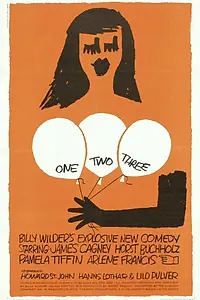 Постер к фильму «Один, два, три (1961)»
