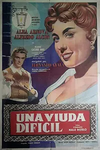 Постер к фильму «Una viuda difícil (1957)»
