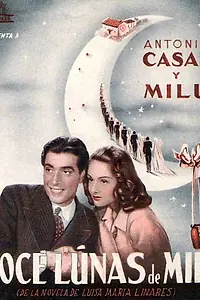 Главный постер фильма «Doce lunas de miel (1944)»