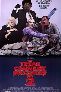 Постер к фильму «Техасская резня бензопилой 2 (1986)»