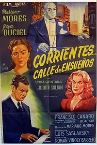 Главный постер фильма «Corrientes, calle de ensueños (1949)»