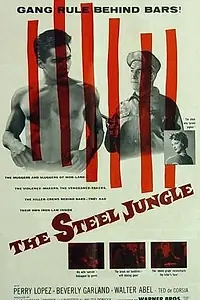 Главный постер фильма «Стальные джунгли (1956)»
