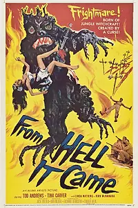 Главный постер фильма «Оно прибыло из ада (1957)»