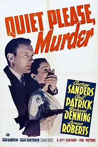 Постер к фильму «Тихо, пожалуйста: убийство (1942)»