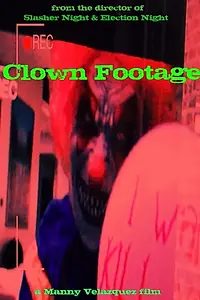 Главный постер фильма «Clown Footage (2018)»