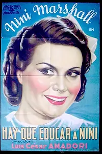 Главный постер фильма «Нужно воспитывать Нини (1940)»