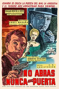 Постер к фильму «Никому не открывай дверей (1952)»