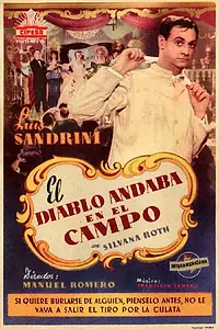 Главный постер фильма «Дьявол прятался в кукурузе (1946)»
