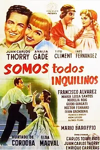 Главный постер фильма «Somos todos inquilinos (1954)»