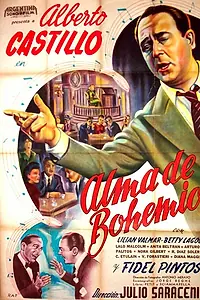 Главный постер фильма «Alma de bohemio (1949)»