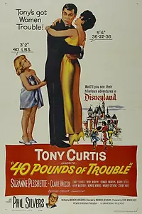 Постер к фильму «Сорок фунтов неприятностей (1962)»